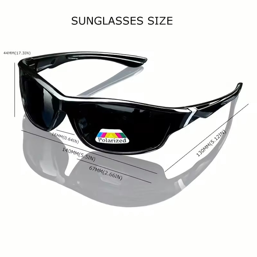 Vintage Sport Zonnebril voor Mannen & Vrouwen – UV400 Bescherming & Anti-glare Lens