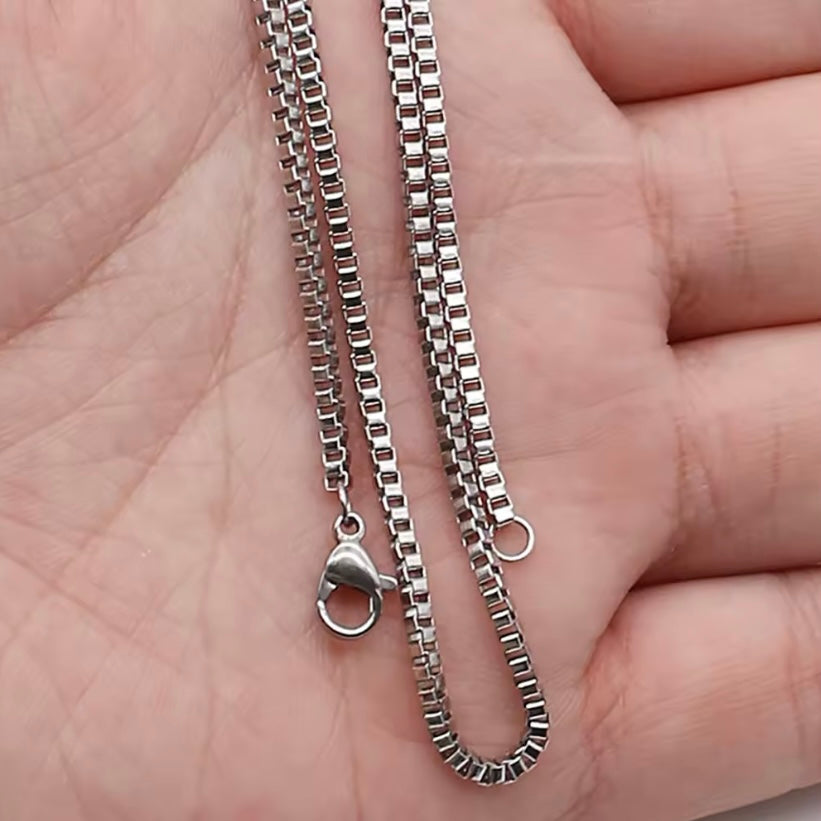 Tijdloze RVS Box Colliers - Perfect voor DIY Sieraden en Accessoires