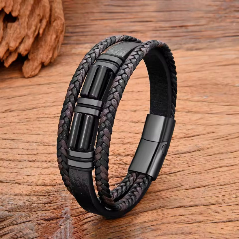 Armband Black Agate