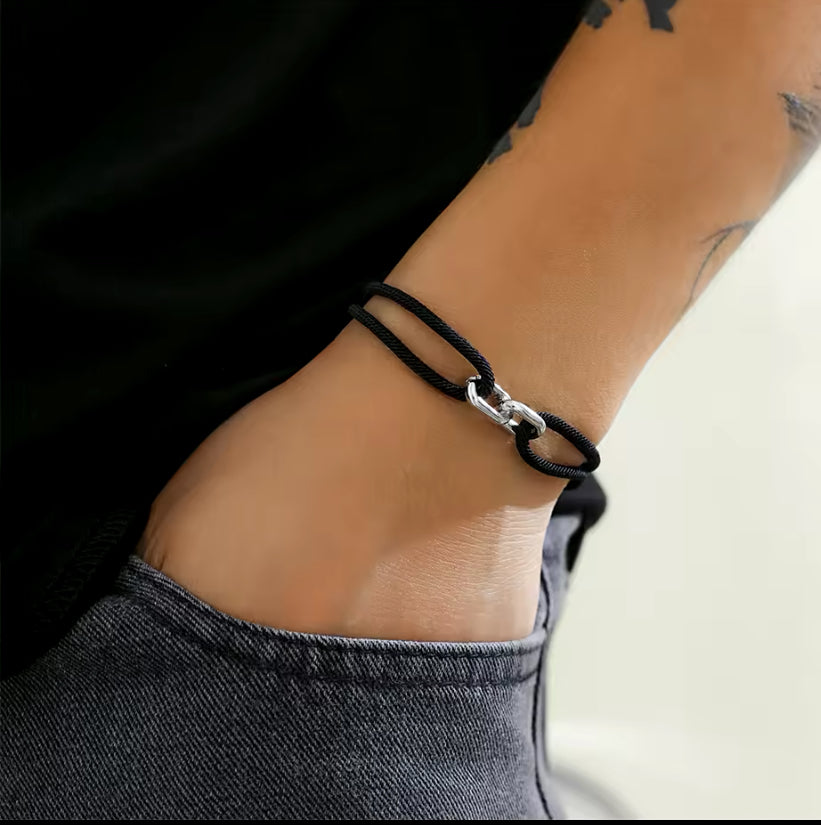 Lingemark Goth Handgemaakte Touwketting Armband