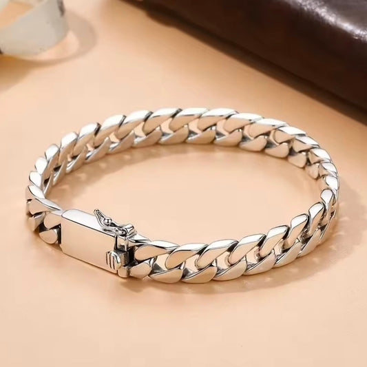 Cubaanse Ketting Armband â Unisex RVS | Tijdloos Design
