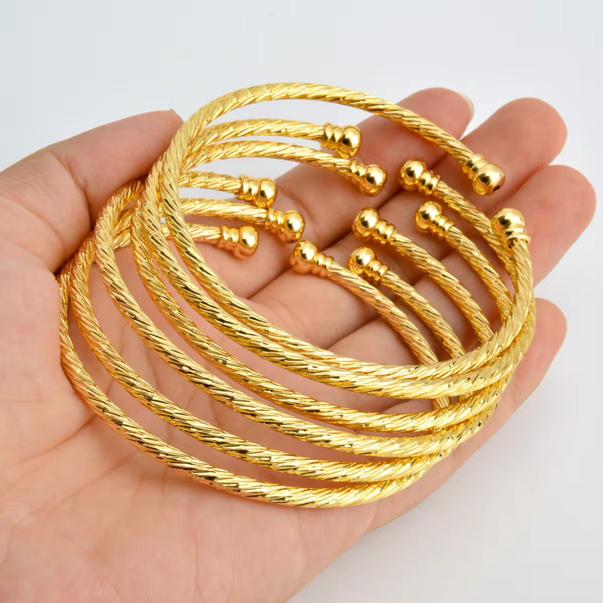 DubaiGlam™ 6-delige Bangles Set voor Vrouwen