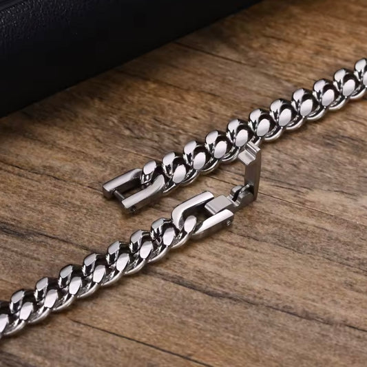 Stijlvolle Schakelarmband â RVS Sieraad voor Elke Pols