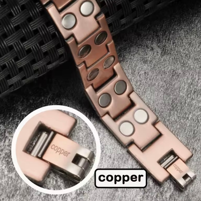 MagniMatch koperen magnetische armband