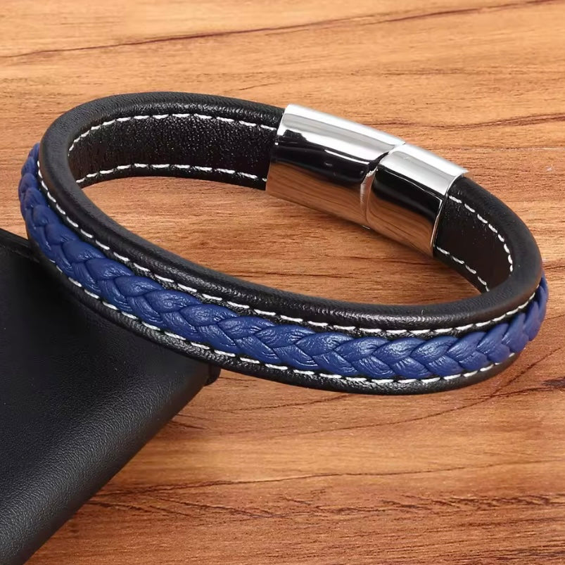Armband Velour Blue
