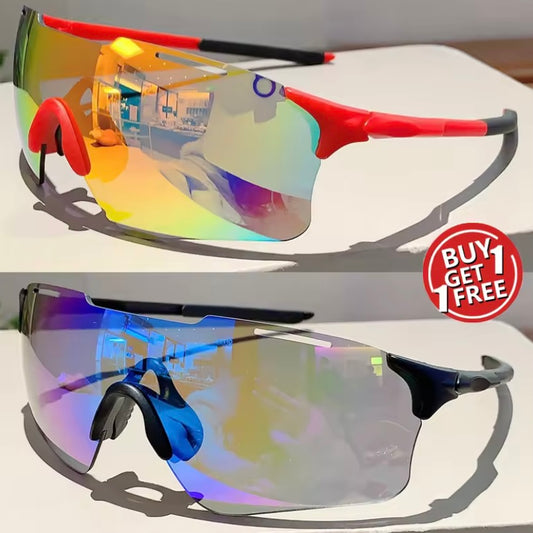2-delige Set Randloze Designer Zonnebrillen voor Dames & Heren â UV400 Coating, Ideaal voor Fietsen, Wandelen & Outdoor Rijden