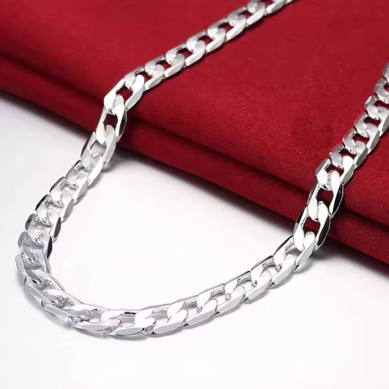 Tijdloze Elegantie: 925 Sterling Zilveren Ketting voor Vaderdag!