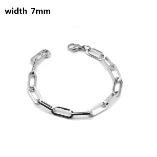 316L RVS Cubaanse Schakel Armband â Chain Vintage Figaro Design voor Mannen en Vrouwen