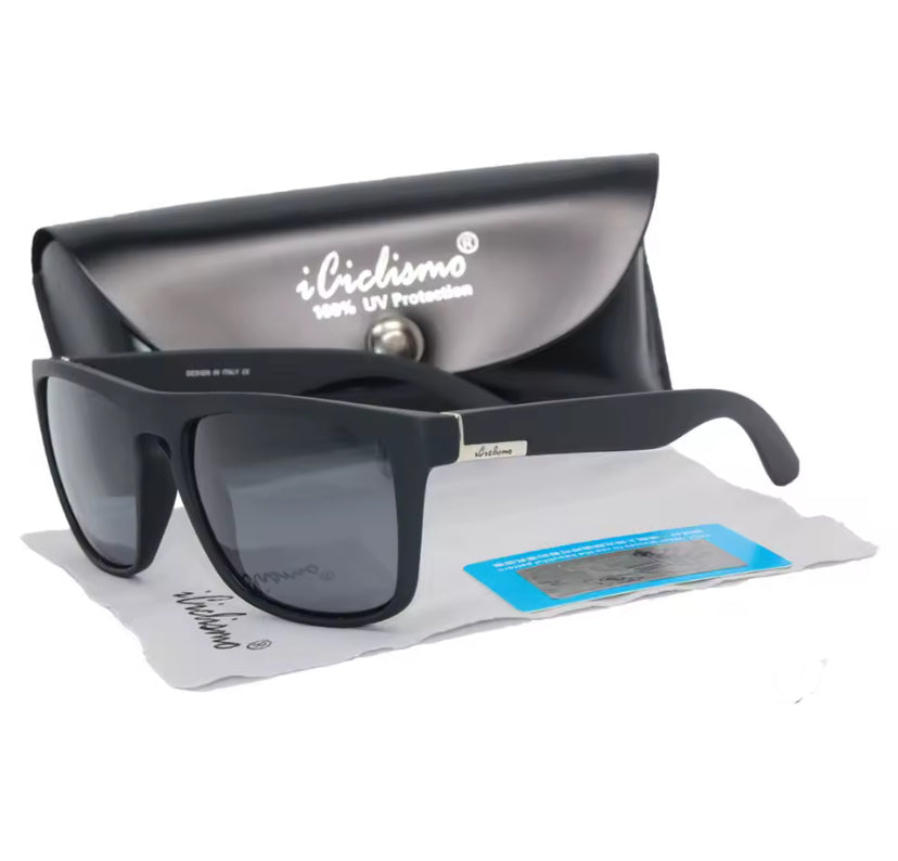 Gepolariseerde Sportzonnebril + etui