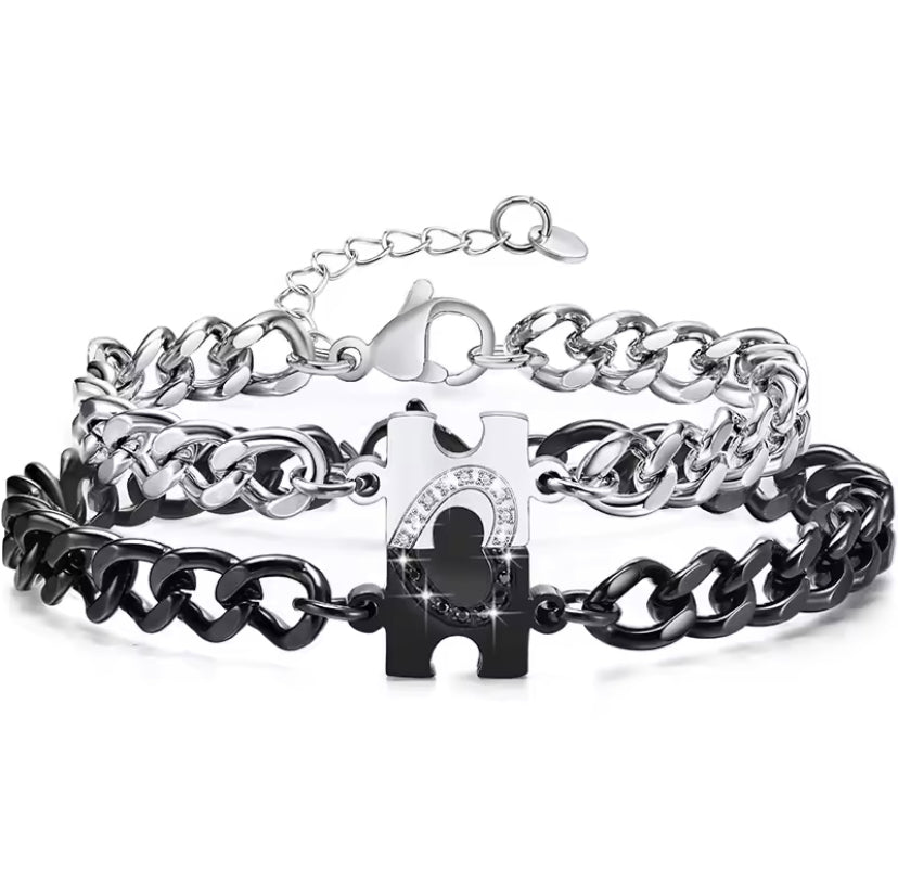 Puzzel RVS Armbanden