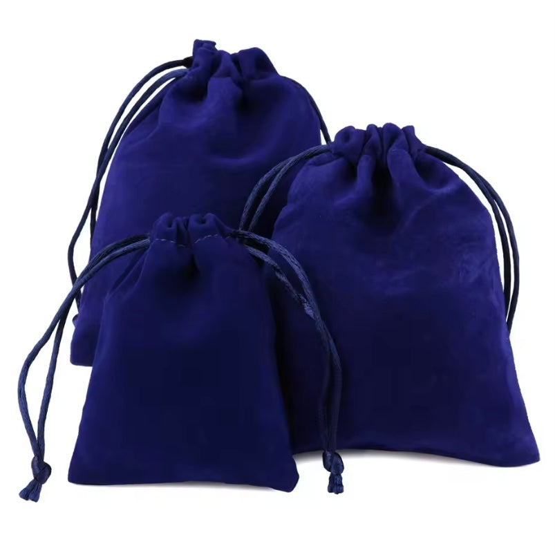 10 stuks Fluwelen Sieraden Trekkoordtas