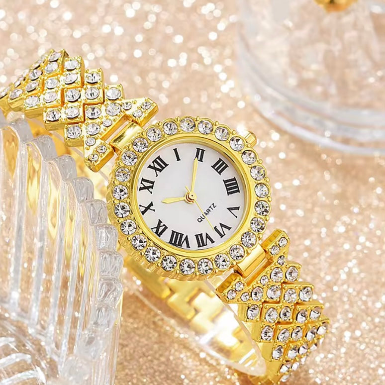 Elegant Vrouwenhorloge met Geschenkdoos – Perfect voor Valentijnsdag Cadeau