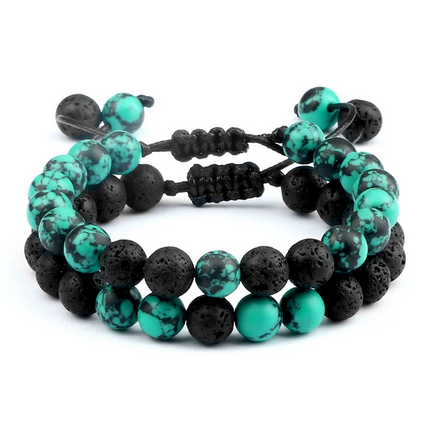 Perles de lave noires EarthSpirit™