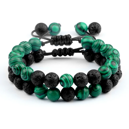 Perles de lave noires EarthSpirit™