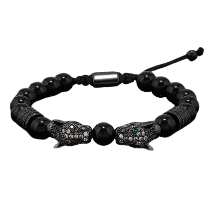 EyeTitan™ Beads Leopard Dubbele Luipaard Handgemaakte Unisex Armbanden