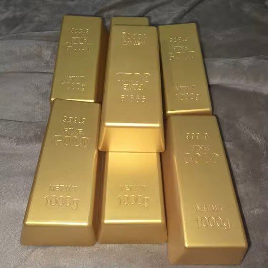 Fake Gold Bar – Realistische Goudstaaf van Plastic | Decoratie, Presse-papier & Speelgoed