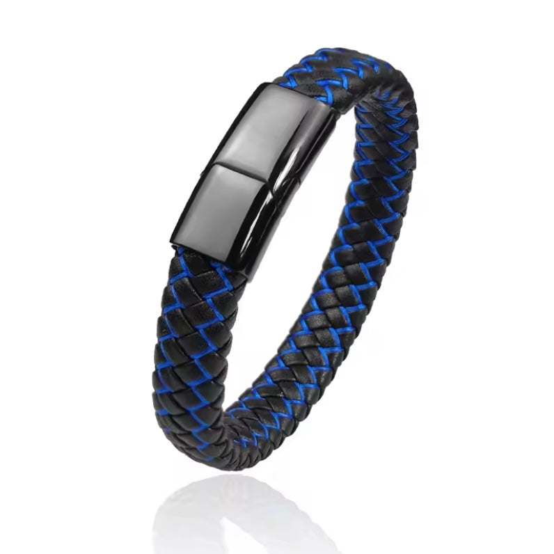 Eenvoudige Charme Lederen Armband