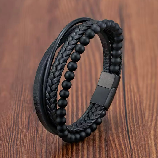 Hoogwaardige Leren Armbanden 1+1 Gratis