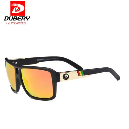 Dubery Vierkant Gepolariseerde Sportzonnebril