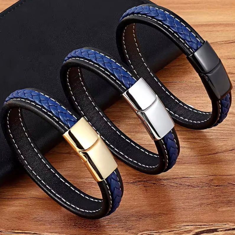 Armband Velour Blue