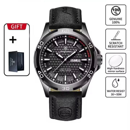 Paazomu - Luxe Heren Horloge - Waterdicht | Quartz