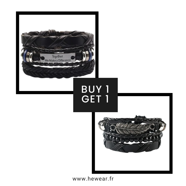 Achetez 1 bracelet et obtenez-en 2 gratuits !