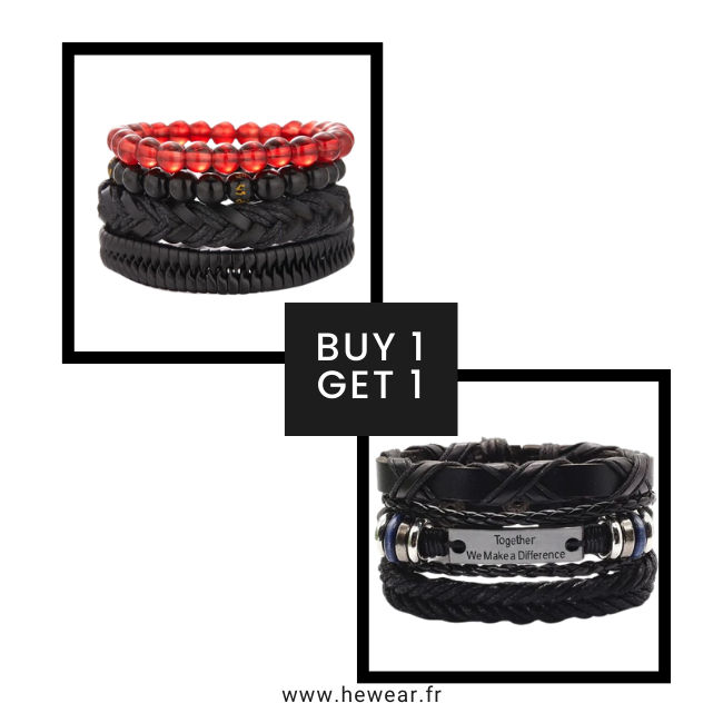Achetez 1 bracelet et obtenez-en 2 gratuits !