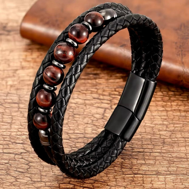 Weave™ 2025 Trendy Multilayer Armbanden - Perfecte Valentijnsdag Geschenken