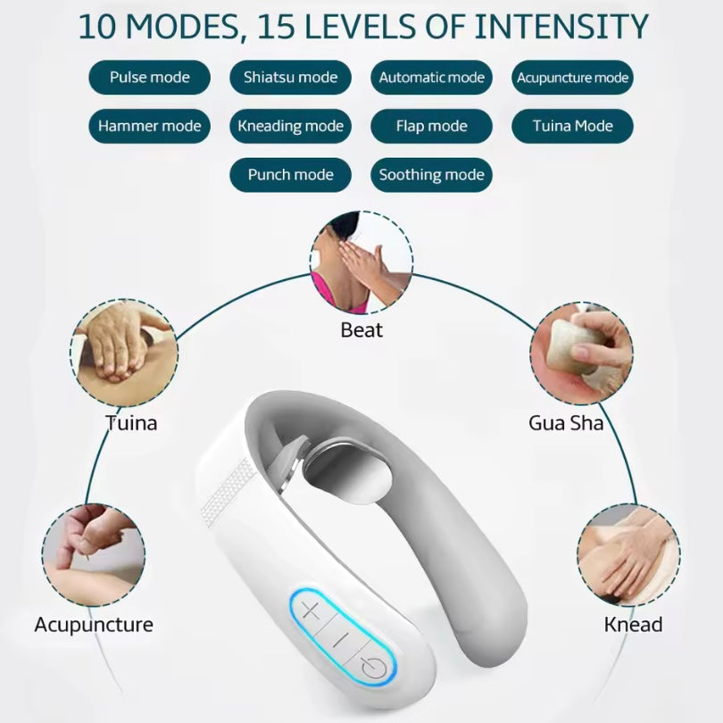 De PulseEase™ Nek Massage
