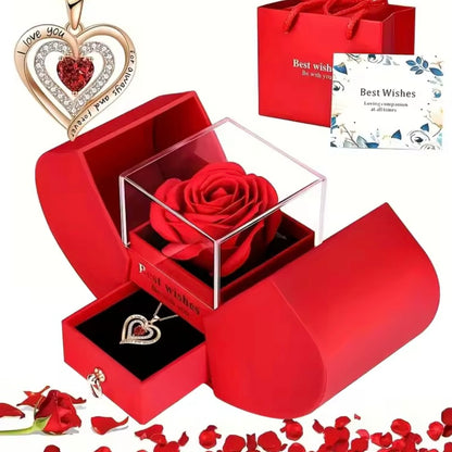 Elegant cadeau voor haar – rozen sieradendoos voor een speciale gelegenheid