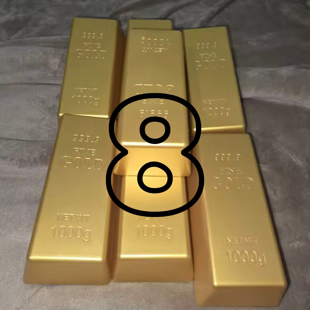 Fake Gold Bar – Realistische Goudstaaf van Plastic | Decoratie, Presse-papier & Speelgoed