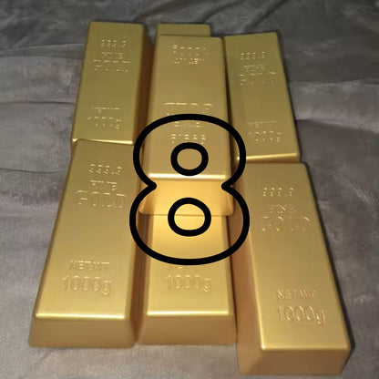 Fake Gold Bar – Realistische Goudstaaf van Plastic | Decoratie, Presse-papier & Speelgoed