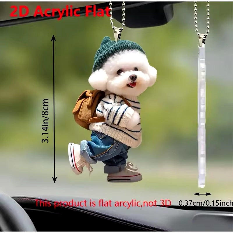 2D Dierenfiguren – Leuke Decoraties voor je Auto, Schooltas en Kerstboom