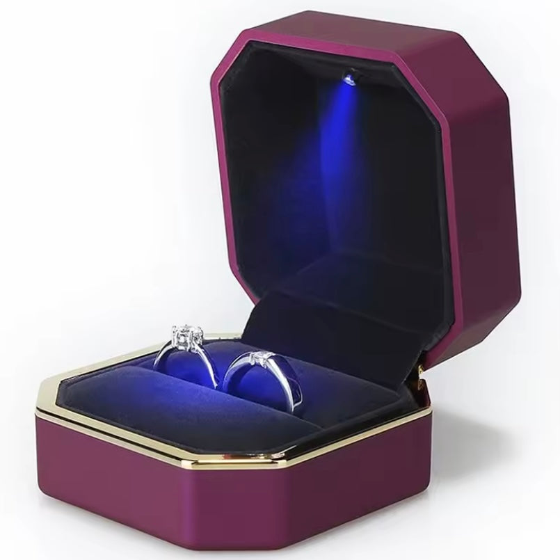 Luxe Fluwelen Sieradenbox voor Ring