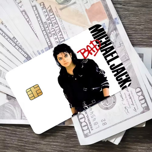 Premium Skin Cover Sticker voor MJ Creditcard