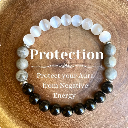 GlamourLuxe® 8mm Natuursteen Opaal Kralen Armband Voor Vrouwen - Liefde, Rijkdom & Geluk
