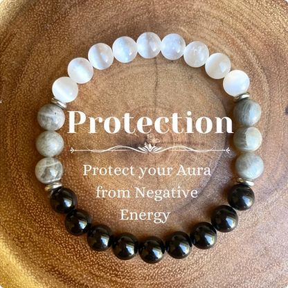GlamourLuxe® 8mm Natuursteen Opaal Kralen Armband Voor Vrouwen - Liefde, Rijkdom & Geluk