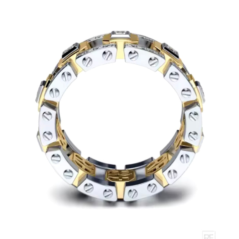 925 Sterling Zilveren Ring - Fashion Statement voor Vrouwen, Verloving en Bruiloft