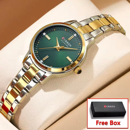 CURREN Dameshorloge – Stijlvol, Minimalistisch & Tijdloos + Gratis doos