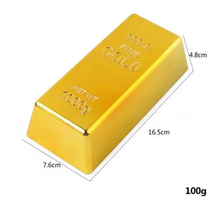 Fake Gold Bar – Realistische Goudstaaf van Plastic | Decoratie, Presse-papier & Speelgoed