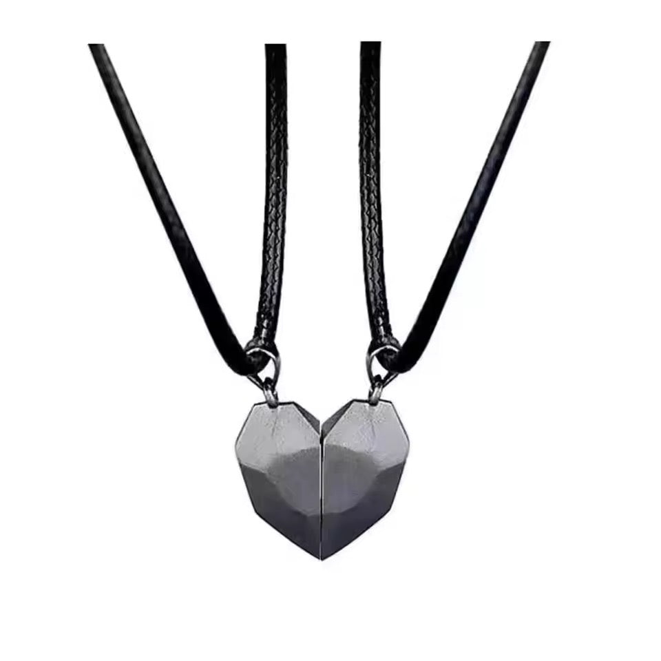 Magnetische Liefde Hanger en Ketting Set met Wenssteen