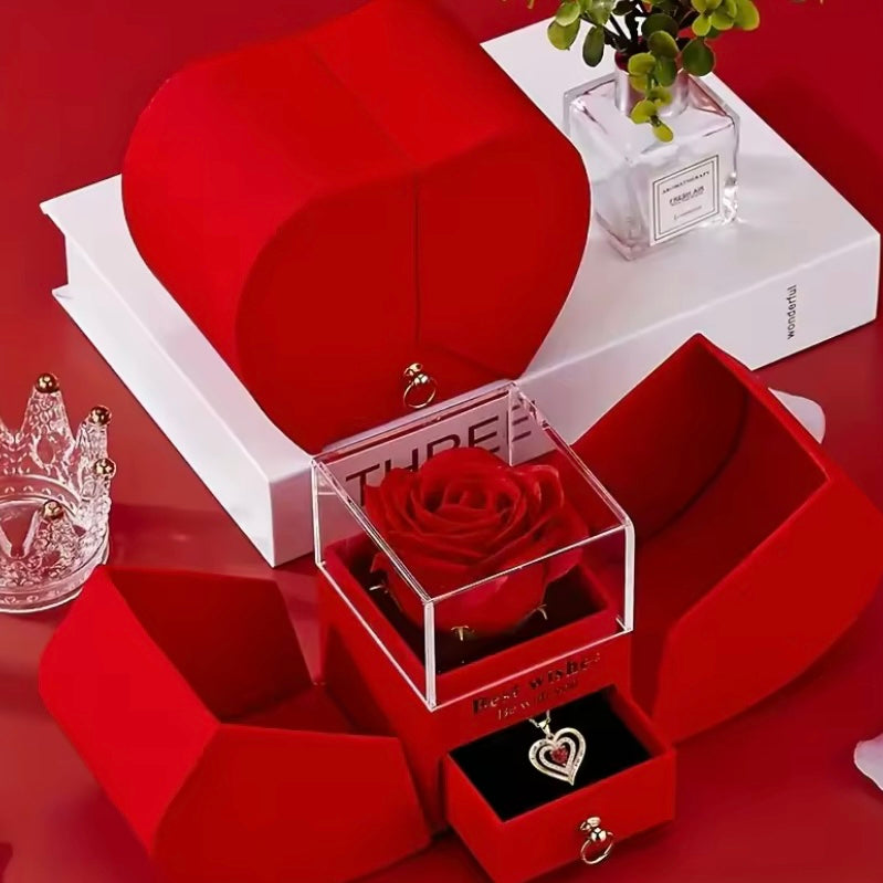 Elegant cadeau voor haar – rozen sieradendoos voor een speciale gelegenheid