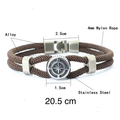 ⚓ Breng de zee tot leven met onze maritieme armbanden! Blauwe NavigaBand