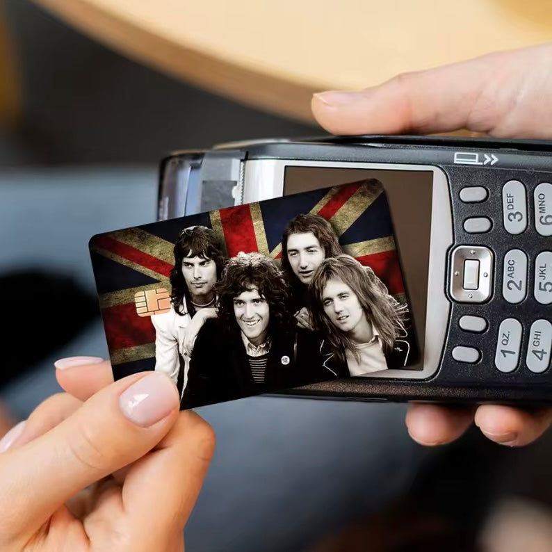 Premium Skin Cover Sticker voor Queen Creditcard