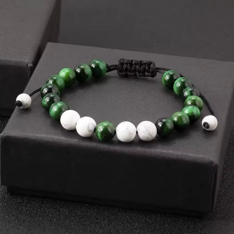 Luxe Tijgeroog Armband voor Mannen en Vrouwen | Handgemaakt