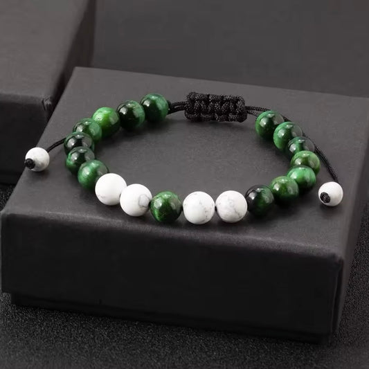 Luxe Tijgeroog Armband voor Mannen en Vrouwen | Handgemaakt