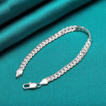 925 Zilveren Armband 6 Mm