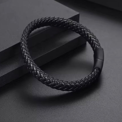 Heren Leren Armbanden – 2e armband 50% korting