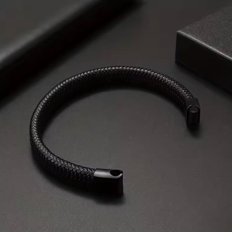 Heren Leren Armbanden – 2e armband 50% korting