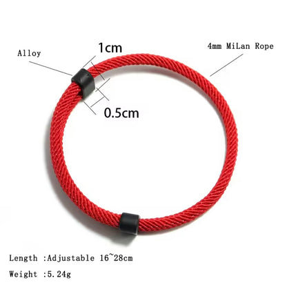 Verstelbare Heren Armband Set – Geluksarmband & Stijlvol Design